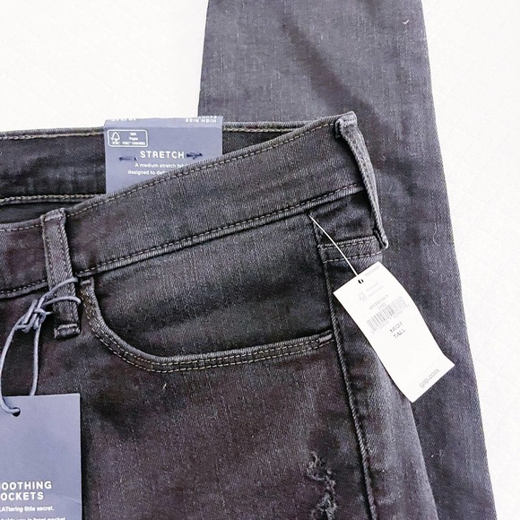 Gap Denim High Rise Favorite Jegging Black Denim Jeans SZ18 34T - Picture 4 of 5